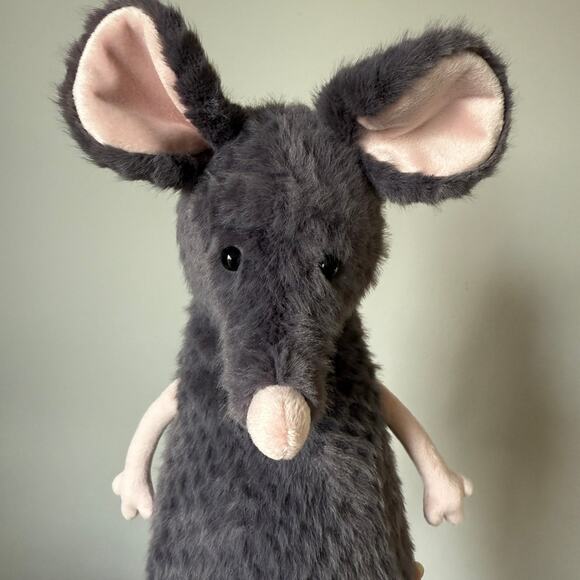 AUTHENTIC Jellycat Lachlan Sad Rat Plush Toy - BNWT -  FAST SHIPPING! - Picture 3 of 6